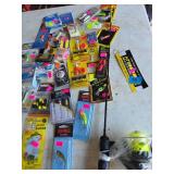 Ice Fishing Rod/Reel & Pan Fish Lures (UNUSED) Ice Fishing Rod/Reel & Pan Fish Lures (UNUSED)