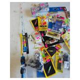Ice Fishing Rod/Reel & Pan Fish Lures (UNUSED) Ice Fishing Rod/Reel & Pan Fish Lures (UNUSED)