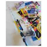 Ice Fishing Rod/Reel & Pan Fish Lures (UNUSED) Ice Fishing Rod/Reel & Pan Fish Lures (UNUSED)