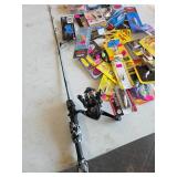 Ice Fishing Rod/Reel & Pan Fish Lures (UNUSED) Ice Fishing Rod/Reel & Pan Fish Lures (UNUSED)