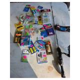 Ice Fishing Rod/Reel & Pan Fish Lures (UNUSED) Ice Fishing Rod/Reel & Pan Fish Lures (UNUSED)