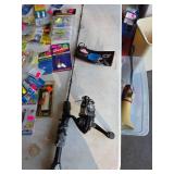Ice Fishing Rod/Reel & Pan Fish Lures (UNUSED) Ice Fishing Rod/Reel & Pan Fish Lures (UNUSED)