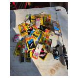 Ice Fishing Rod/Reel & Pan Fish Lures/Tackle (UNUSED) Ice Fishing Rod/Reel & Pan Fish Lures/Tackle (UNUSED)