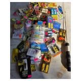 Ice Fishing Rod/Reel & Pan Fish Lures/Tackle (UNUSED) Ice Fishing Rod/Reel & Pan Fish Lures/Tackle (UNUSED)