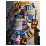 Ice Fishing Rod/Reel & Pan Fish Lures/Tackle (UNUSED) Ice Fishing Rod/Reel & Pan Fish Lures/Tackle (UNUSED)