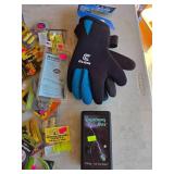Clam Ice Glove, Lightning Box & Pan Fish Lures/Tackle (UNUSED) Clam Ice Glove, Lightning Box & Pan Fish Lures/Tackle (UNUSED)