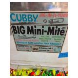 Cubby Fishing Tackle Jig/Spinners In Case (UNUSED) Cubby Fishing Tackle Jig/Spinners In Case (UNUSED)