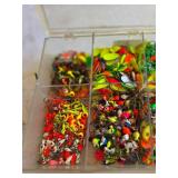 Cubby Fishing Tackle Jig/Spinners In Case (UNUSED) Cubby Fishing Tackle Jig/Spinners In Case (UNUSED)