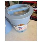 2 Aero Bait Buckets (UNUSED) 2 Aero Bait Buckets (UNUSED)