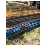 Green Treated Plywood (USED) Green Treated Plywood (USED)