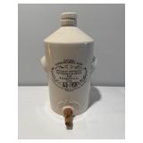 Antique English Ironstone Applewoods Dartmoor Spring Water Jug with Wooden Spigot Antique English Ironstone Applewoods Dartmoor Spring Water Jug with Wooden Spigot