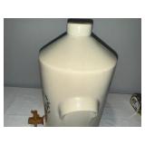 Antique English Ironstone Applewoods Dartmoor Spring Water Jug with Wooden Spigot Antique English Ironstone Applewoods Dartmoor Spring Water Jug with Wooden Spigot