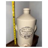 Antique English Ironstone Applewoods Dartmoor Spring Water Jug with Wooden Spigot Antique English Ironstone Applewoods Dartmoor Spring Water Jug with Wooden Spigot