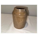 Antique Stoneware Confiture Jar from Bruxelles Antique Stoneware Confiture Jar from Bruxelles