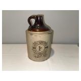 Antique Hugh Berry Tonic Stoneware Jug by E.A. Fargo & Co. Antique Hugh Berry Tonic Stoneware Jug by E.A. Fargo & Co.