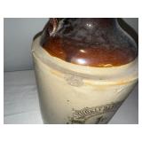 Antique Hugh Berry Tonic Stoneware Jug by E.A. Fargo & Co. Antique Hugh Berry Tonic Stoneware Jug by E.A. Fargo & Co.