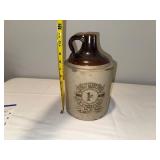 Antique Hugh Berry Tonic Stoneware Jug by E.A. Fargo & Co. Antique Hugh Berry Tonic Stoneware Jug by E.A. Fargo & Co.
