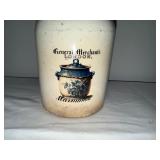 Antique English Ironstone General Merchants London Marmalade Jar Antique English Ironstone General Merchants London Marmalade Jar
