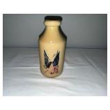 Pair of Patriotic 4th of July Theme English Stoneware Bottles Pair of Patriotic 4th of July Theme English Stoneware Bottles