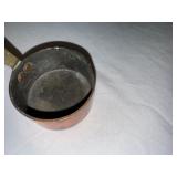 Vintage French Copper Measuring Cup Set with Handles Vintage French Copper Measuring Cup Set with Handles
