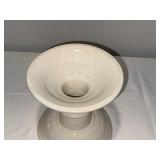 Antique Large English Ironstone Ham Stand by G. Rushbrooke Smithfield Ceramic Funnel Antique Large English Ironstone Ham Stand by G. Rushbrooke Smithfield Ceramic Funnel