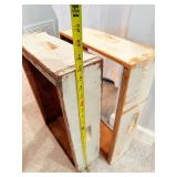 Pair of Vintage Wooden Bee Boxes with Rustic Patina Pair of Vintage Wooden Bee Boxes with Rustic Patina