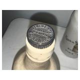 Vintage Ironstone English Bottle Lot Including Plynine Co. Edinburgh Ammonia Vintage Ironstone English Bottle Lot Including Plynine Co. Edinburgh Ammonia