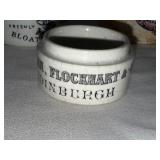 Collection of Antique English Advertising Ironstone Apothecary and Kitchen Jars Collection of Antique English Advertising Ironstone Apothecary and Kitchen Jars