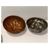 Vintage French Enamel Soap Dishes & Metal Mold Collection Vintage French Enamel Soap Dishes & Metal Mold Collection