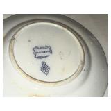Variety of Antique and Flo Blue and White Plates Variety of Antique and Flo Blue and White Plates