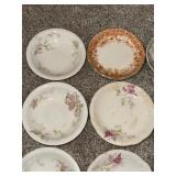Lot of 20 Vintage Decorative Floral & Botanical Butter Pats Plates Lot of 20 Vintage Decorative Floral & Botanical Butter Pats Plates