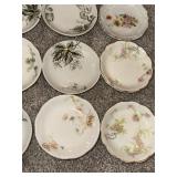 Lot of 20 Vintage Decorative Floral & Botanical Butter Pats Plates Lot of 20 Vintage Decorative Floral & Botanical Butter Pats Plates