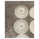 Lot of 20 Vintage Decorative Floral & Botanical Butter Pats Plates Lot of 20 Vintage Decorative Floral & Botanical Butter Pats Plates