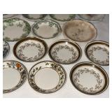 Vintage Ceramic Butter Pat Plate Collection & Pitcher Set, 20 Pieces Vintage Ceramic Butter Pat Plate Collection & Pitcher Set, 20 Pieces
