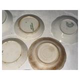 Vintage Ceramic Butter Pat Plate Collection & Pitcher Set, 20 Pieces Vintage Ceramic Butter Pat Plate Collection & Pitcher Set, 20 Pieces