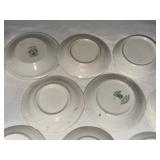 Vintage Ceramic Butter Pat Plate Collection & Pitcher Set, 20 Pieces Vintage Ceramic Butter Pat Plate Collection & Pitcher Set, 20 Pieces