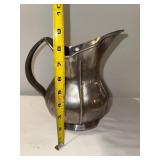 Vintage Metal Pitcher with Classic Design Vintage Metal Pitcher with Classic Design