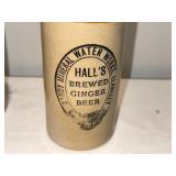 Vintage English Ironstone Stoneware Bottles - Barker Vintage English Ironstone Stoneware Bottles - Barker