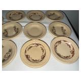 Set of 11 Vintage Floral Decorative Butter Pats Set of 11 Vintage Floral Decorative Butter Pats