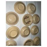 Set of 11 Vintage Floral Decorative Butter Pats Set of 11 Vintage Floral Decorative Butter Pats