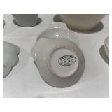Assorted Antique English Ironstone Dishware Lot - Bowls, Cups, Plates Assorted Antique English Ironstone Dishware Lot - Bowls, Cups, Plates