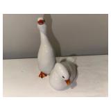 Vintage Rare Herend Porcelain Pair of White Ducks Vintage Rare Herend Porcelain Pair of White Ducks