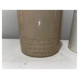 Antique English Wiston & Westall Table Salt and Ext. Ironstone and Stoneware Jars Antique English Wiston & Westall Table Salt and Ext. Ironstone and Stoneware Jars