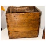Vintage Wooden Kitchenware Lot: Salt Box, Cutting Board, Decorative Trays Vintage Wooden Kitchenware Lot: Salt Box, Cutting Board, Decorative Trays