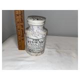 Antique English Advertising Ironstone Boots Hygienic Inhaler with Original Cork and Glass Tubes Antique English Advertising Ironstone Boots Hygienic Inhaler with Original Cork and Glass Tubes