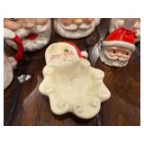 Vintage Santa Clause English Pitcher, Mugs, Serving Dish & Figurine Set Vintage Santa Clause English Pitcher, Mugs, Serving Dish & Figurine Set
