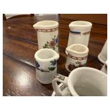 Vintage Ceramic Floral Creamers & Pitchers Set Vintage Ceramic Floral Creamers & Pitchers Set