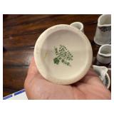 Vintage Ceramic Floral Creamers & Pitchers Set Vintage Ceramic Floral Creamers & Pitchers Set