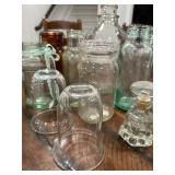 Vintage Glass Jar and Cloche Collection - 10 Pieces Vintage Glass Jar and Cloche Collection - 10 Pieces