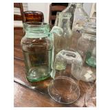 Vintage Glass Jar and Cloche Collection - 10 Pieces Vintage Glass Jar and Cloche Collection - 10 Pieces